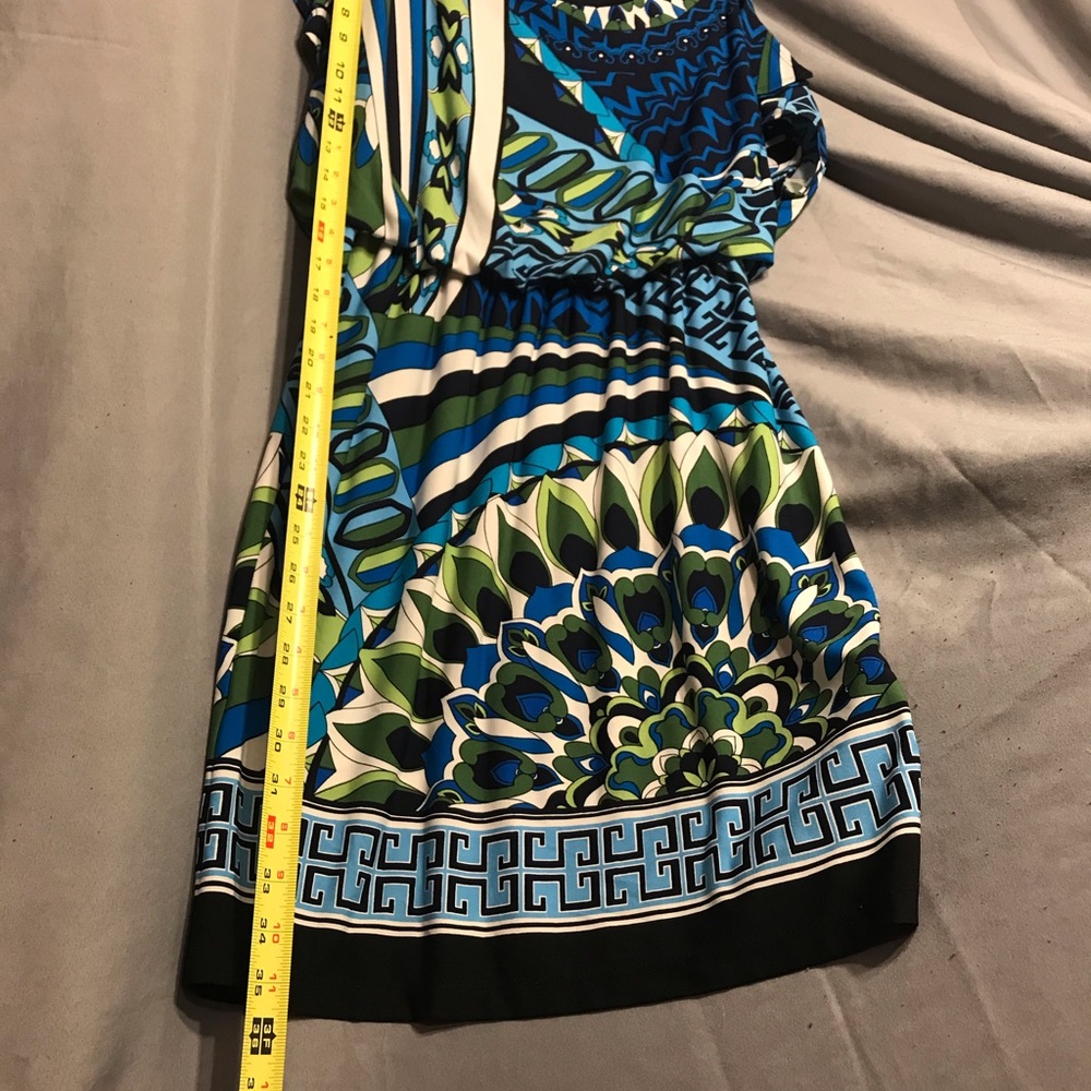 Enfocus Studio Grecian Slit Sleeve Dress, Size 6 - Picture 7 of 9